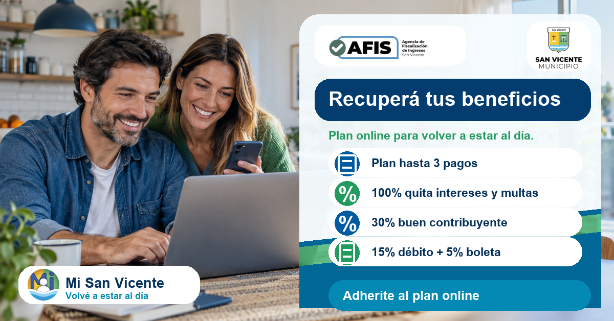 Recuperá tus beneficios